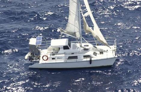 La Kaz II come la Mary Celeste: priva del suo equipaggio