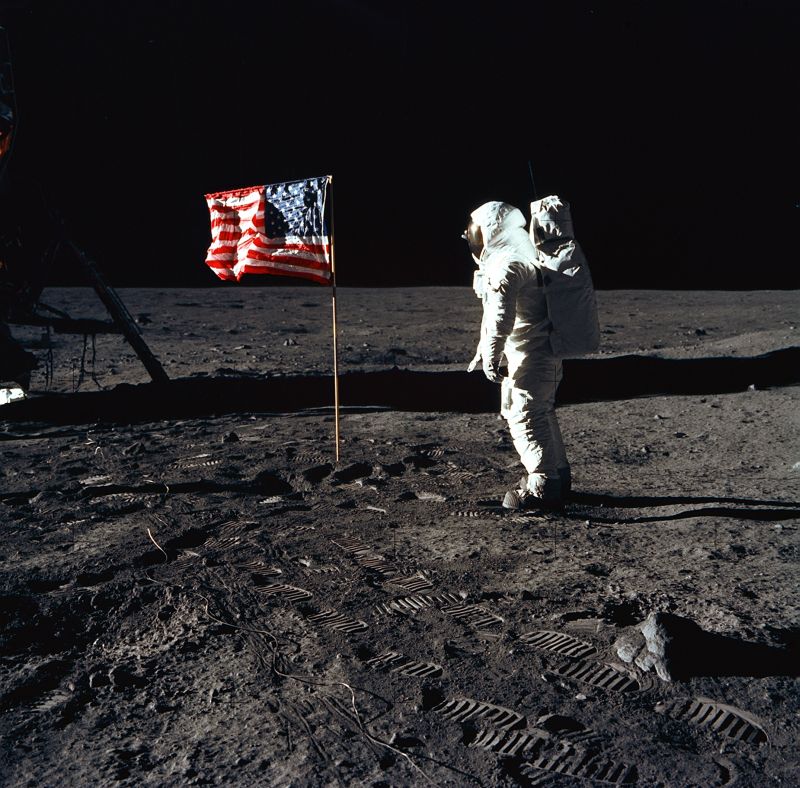 Teorie del Complotto: Buzz Aldrin sulla Luna