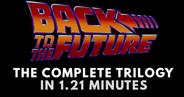 Ritorno al Futuro 1, 2 e 3 in poco più di un minuto: ce la farà Burger Fiction?