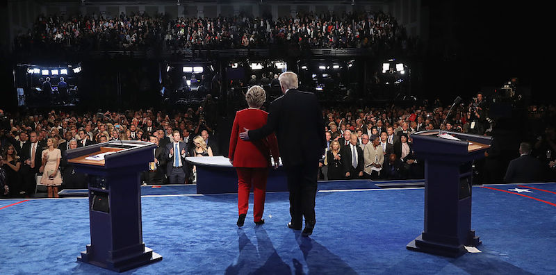 Hillary Clinton And Donald Trump Face Off In First Presidential Debate At Hofstra University